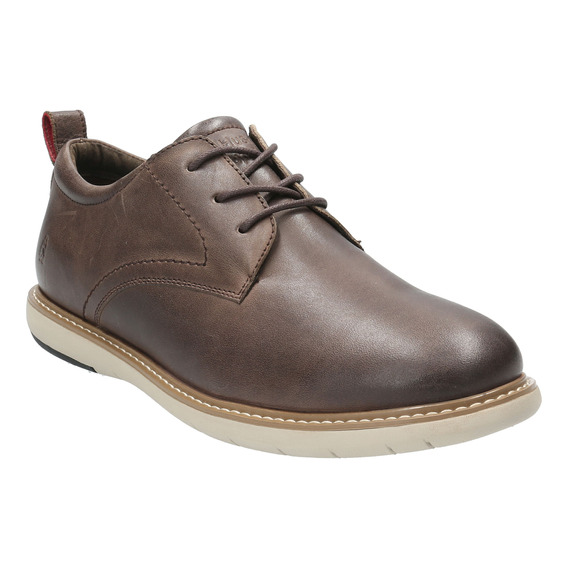 Zapato Hush Puppies Bolo Dk Brown Para Hombre