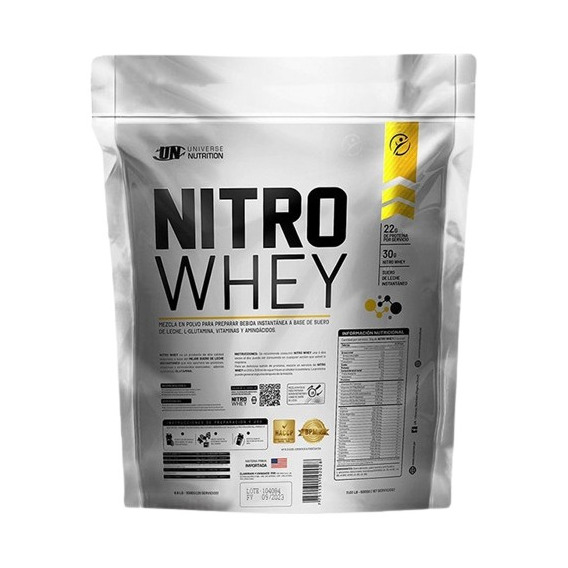 Universe Nutrition Proteina Nitro Whey 3 Kg Constructor Muscular