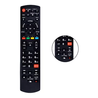 Controle Remoto Para Tv Panasonic Viera Lcd / Led Tnq2b4903