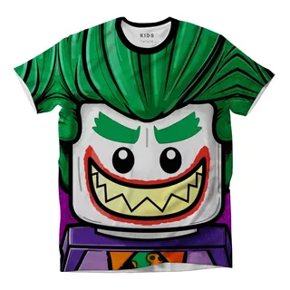 Playera Joker Legos Moda Niño Tela Spandex Calidad Premium