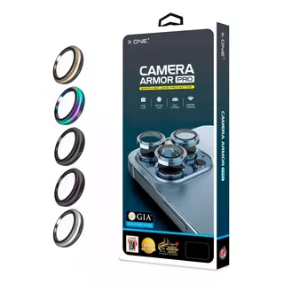 Câmera Armor Pro Para iPhone 15 Pro E 15 Pro Max Black X-one