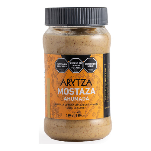Arytza Mostaza Ahumada Gourmet 100% natural sin tacc