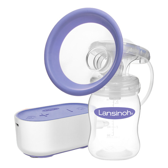 Sacaleche Electrico Lansinoh Con Mamadera 160ml P