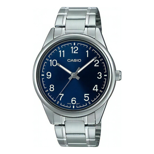 Reloj Para Hombre Casio Mtpv005d-2b4udf Plateado
