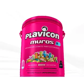 Plavicon Muros Y Frentes Impermeabilizante X 25 Kg.