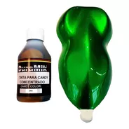 Tinta Candy Concentrada Color Verde X 150 Ml.