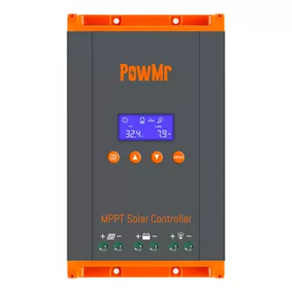Powmr 2024 New 100% Mppt 60a Solar Charge Controller 12v-48v