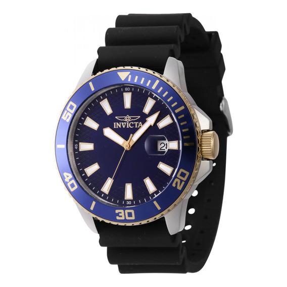 Reloj Invicta Para Hombre Pro Diver 46092 En Silicona Negro