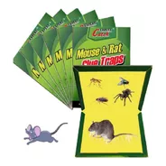 Trampa Adhesiva Pegamento Ratas Cucarachas Roedores Unidad