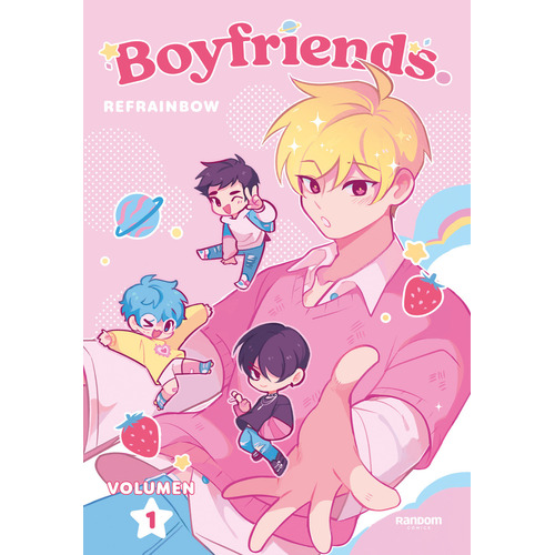 Boyfriends 1: Boyfriends, de Refrainbow. Boyfriends, vol. 1. Editorial Random, tapa blanda, edición 1 en español, 2024