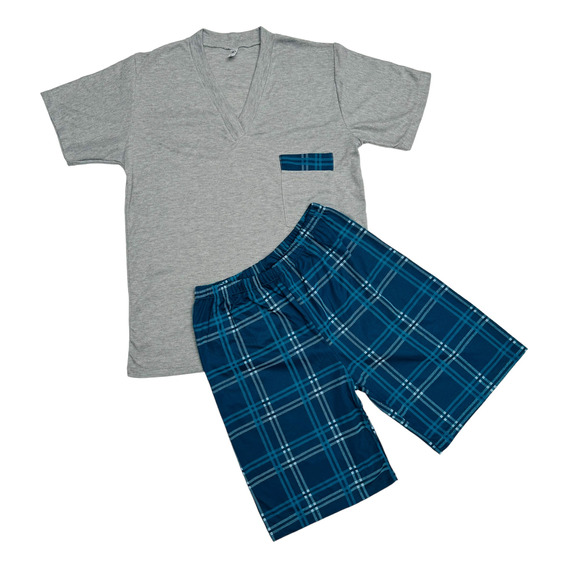 Pijamas Clásica Para Hombre En Pantaloneta