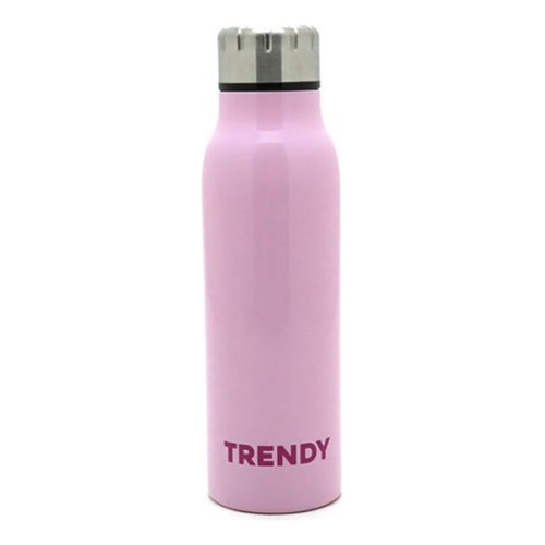 Botella Termica Trendy Acero Doble Capa Inox Cod 16442 Color Rosa