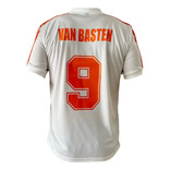 Camiseta Holanda Mundial 1990 Van Basten Blanca Retro