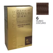Farmacolor R Gold Rubio Oscur N° 6 X 1 Estuche. De Fábrica.