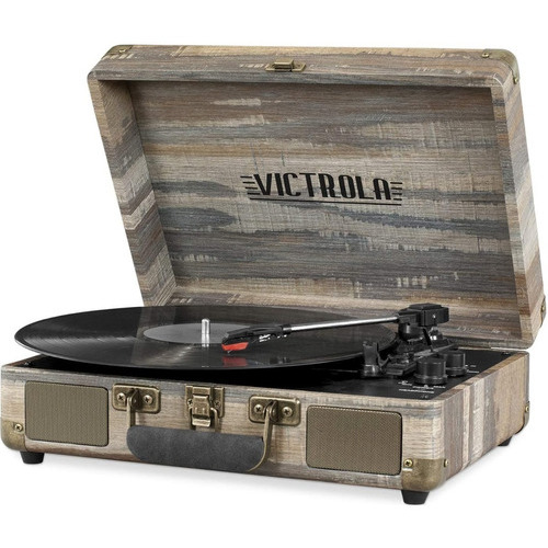 Tocadiscos Vintage Victrola Portatil Bluetooth Vsc-550bt-fsg Color Barco de granja