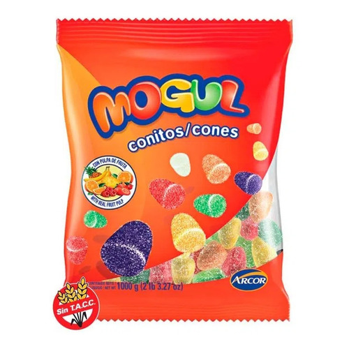 Mogul Conitos Frutal X 1 Kilo - Cioccolato Tienda De Dulces 