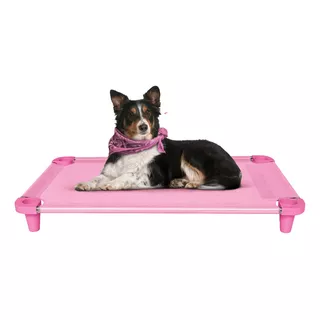 Cama Caminha Para Pets Confortável Higiênica Rosa Acrimet