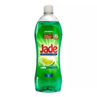Jabon Lavatrastes Liquido Arrancagrasa 1 Litro Jade Limon