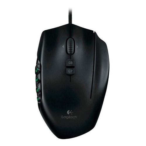 Mouse gamer Logitech  G Series G600 negro