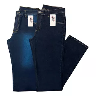 Kit 2 Calças Jeans Masculina Com Lycra.