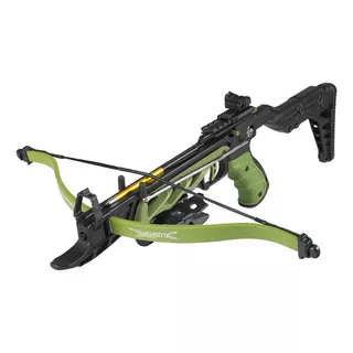 Crossbow Mankung Recurve Tcs2 80 Libras 165 Fps Verde +3 Flechas