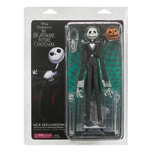 Figura Jack Skellington - El Extraño Mundo De Jack Neca