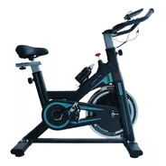 Bicicleta Spinning Estatica Fitness Oferta Indoor 18kg Negro