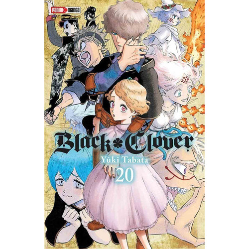 Panini Manga Black Clover N.20, De Yuki Tabata. Serie Black Clover, Vol. 20. Editorial Panini, Tapa Blanda En Español, 2021