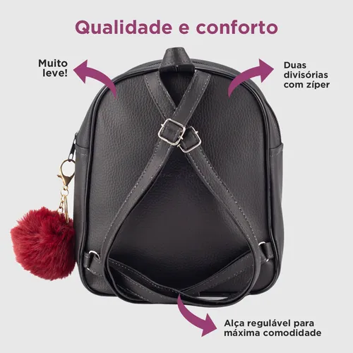 Minimochila para mujer peque a bolsa trasera para el d a a d a