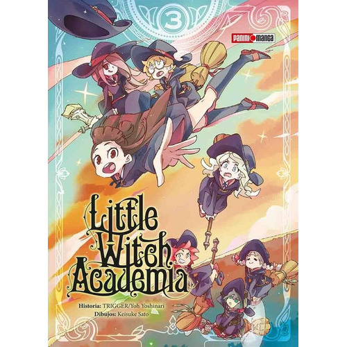 Little Witch Academia, De Yoh Yoshinari. Serie Little Witch Academia, Vol. 3. Editorial Panini, Tapa Blanda, Edición 1 En Español, 2018