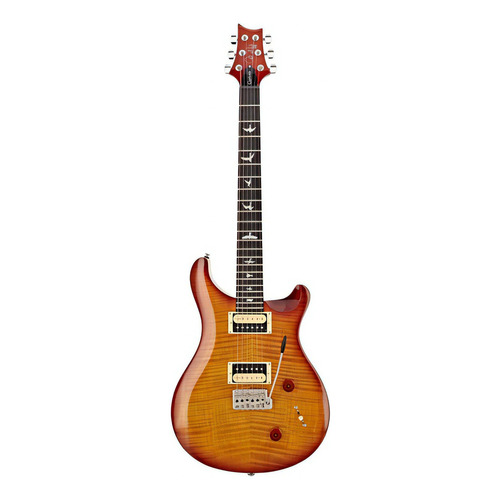 Guitarra Eléctrica Prs Se Custom 22 C/funda Vintage Sunburst Material Del Diapasón Palisandro