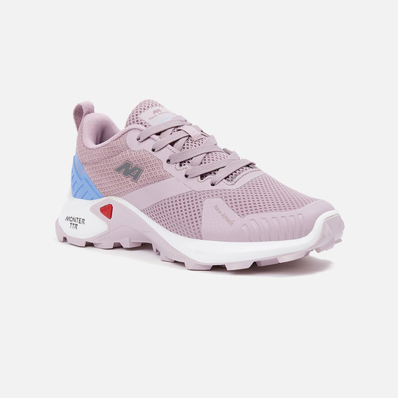 Zapatillas New Athletic Outdoor Ttr03 Rosa Con Lila Mujer