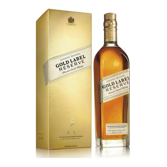 Whisky Johnny Walker Whiskey Importado Johnnie Gold Label750