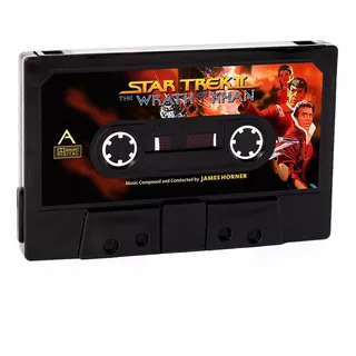 Carteira K7 Cassete Star Trek The Wrath Of Khan