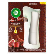 Aromatizante Bom Ar Air Wick Freshmatic Aroma Sense Romance 250 Ml Pacote X 2