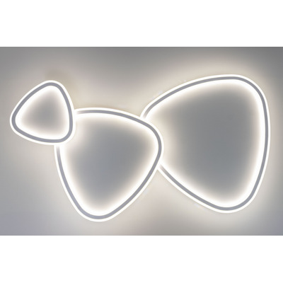 Plafon Led Stoner 19202 Blanco 84w Deco Moderno Cie