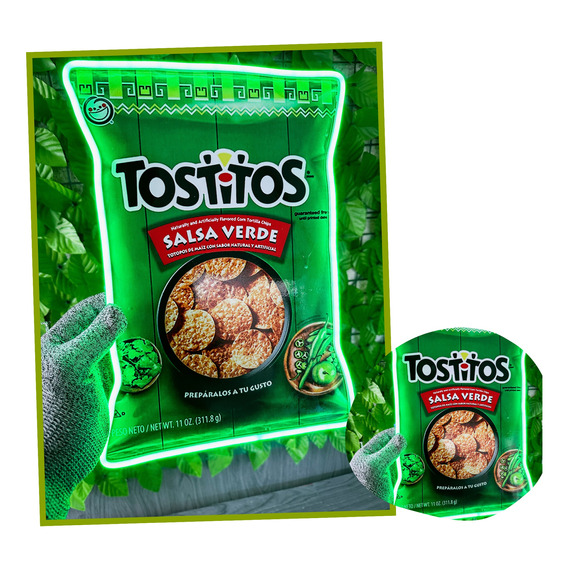 Letrero Neon Tostitos (snacks Neonled)