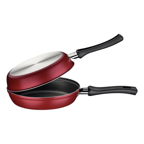 Batería de cocina Tramontina Bremen 20399/779 con 38 piezas rojo