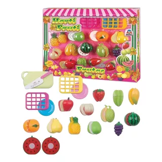 Brinquedo Infantil Kit De Comidinha Hortifruti Frutas