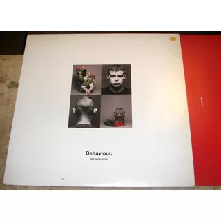 Lp Pet Shop Boys - Behaviour (1990) C/ Johnny Marr + Encarte
