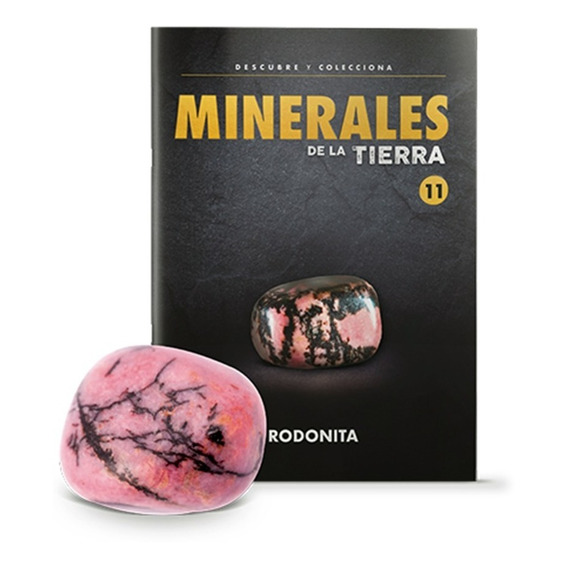 Minerales De La Tierra - Rodonita Pulida Coleccionable Comer