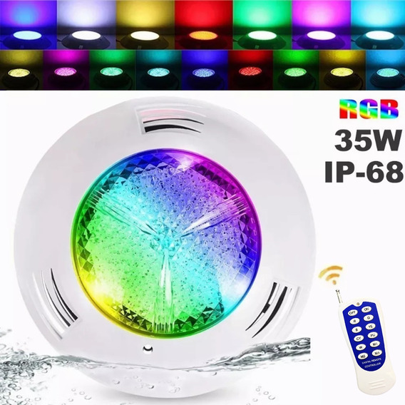 Luces Rgb Ip68 De 432 Leds Para Piscina 35w Para Alberca