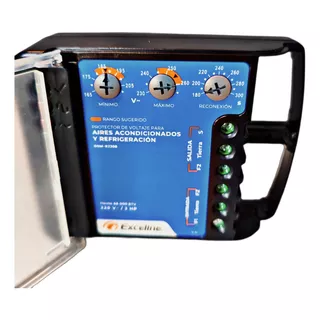 Protector Voltaje Aire Acondicionado - Freezer 220v Exceline