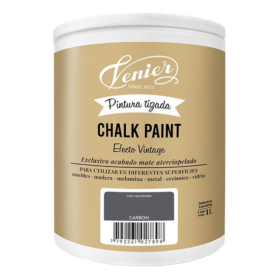 Pintura Tizada Chalk Paint Venier Prestigio