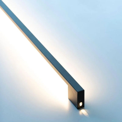 Aplique Display 18w Led 1200mm Blanco Dinamico Negro