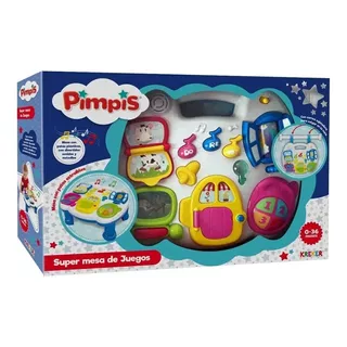 Mesita Multifuncional P/bebes Con Luz, Sonido Kreker Pimpis