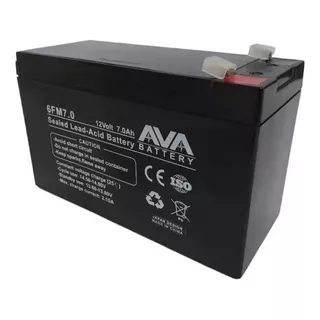 Bateria 12v 7amp Ava Para Motos, Ups, Cercos Eléctricos Etc