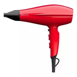 Secador De Pelo Ga.ma Italy Brilliant Ceramic Ion Rojo 220v