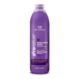 Hidratante Super Ativador De Cachos Afro All Nature 1000ml 