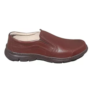 Zapato De Vestir Marrón Cuero Free Confort, 39-45